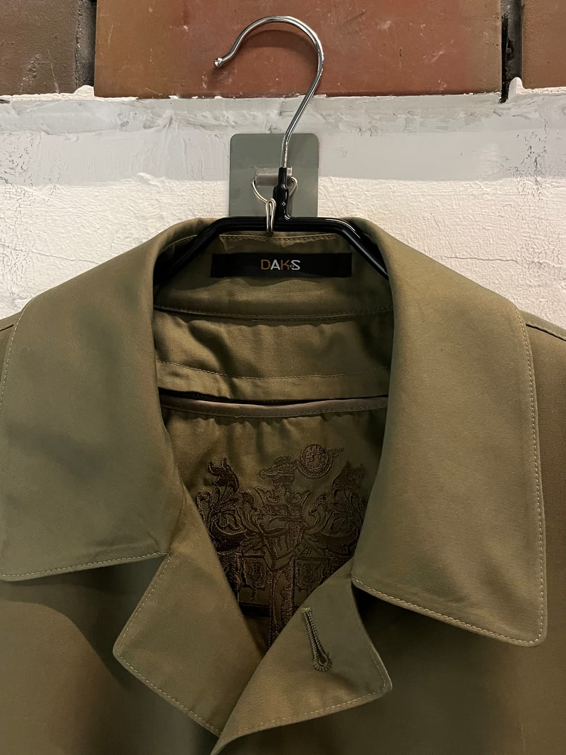 Daks 닥스 클래식 트렌치 코트 카키 56 상품이미지2