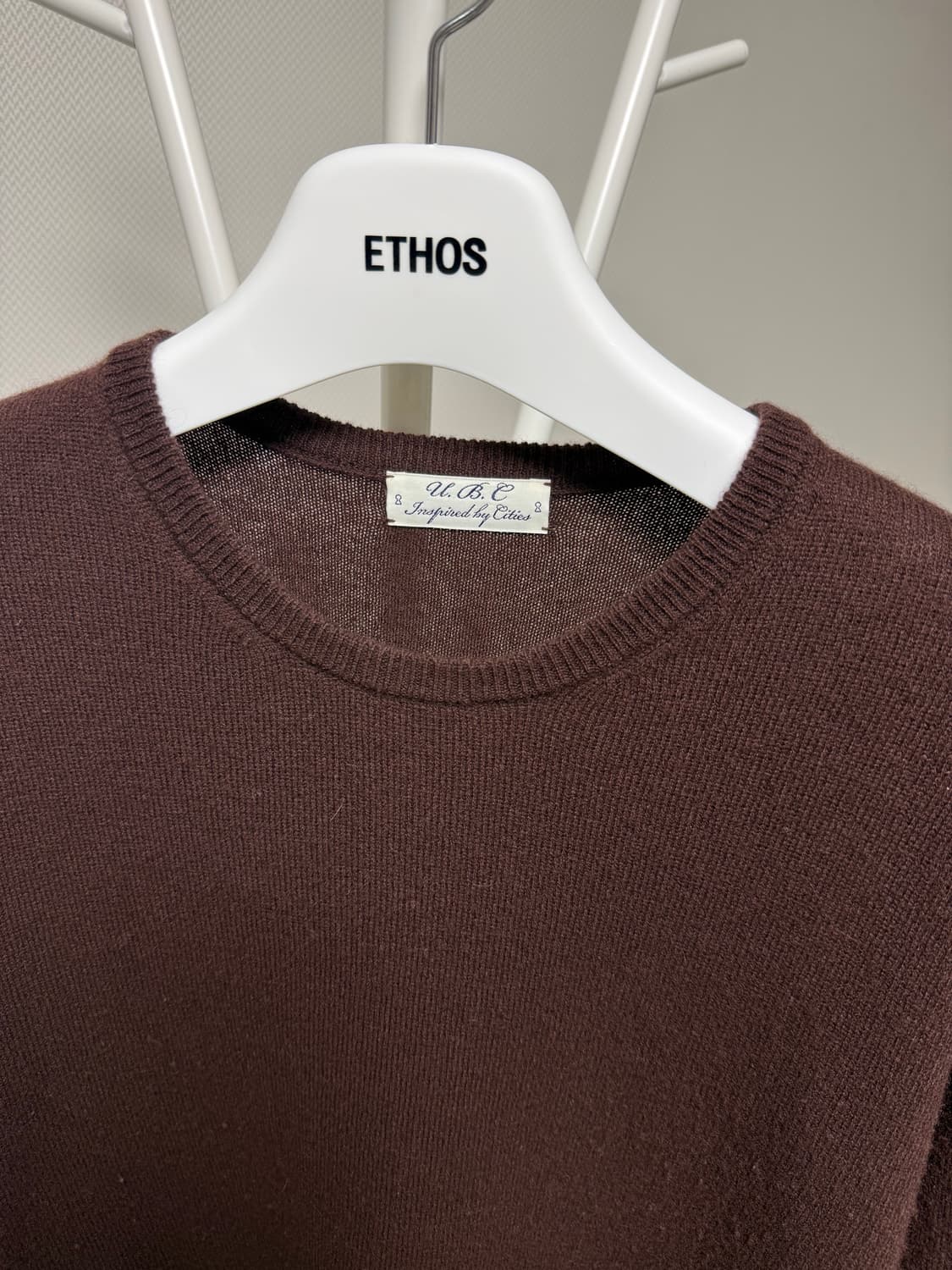 얼바닉30 아키 니트 (와인 / 2사이즈) 상품이미지3