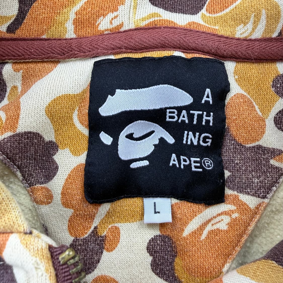 OG 베이프 사루카모 후드 집업 상품이미지4