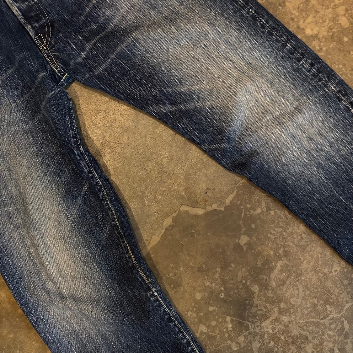 일본 이터널 하프 셀비지 데님 팬츠 상품이미지7