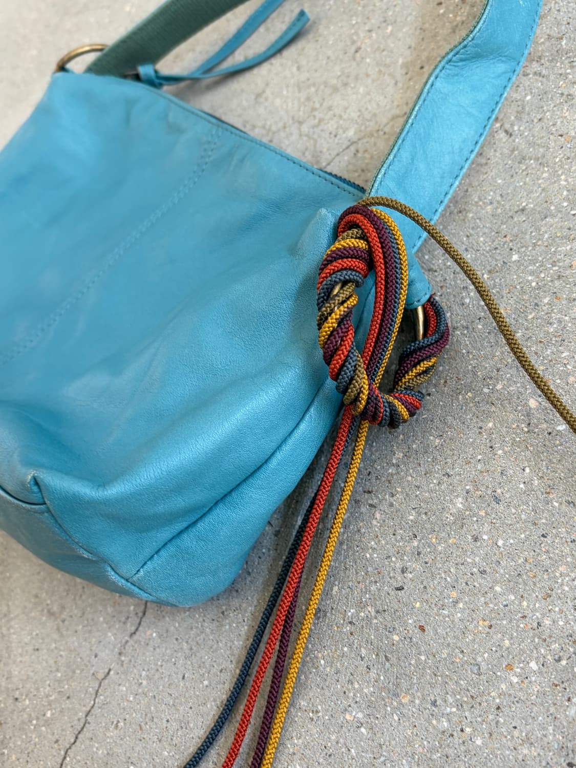 vintage leather bag  상품이미지5