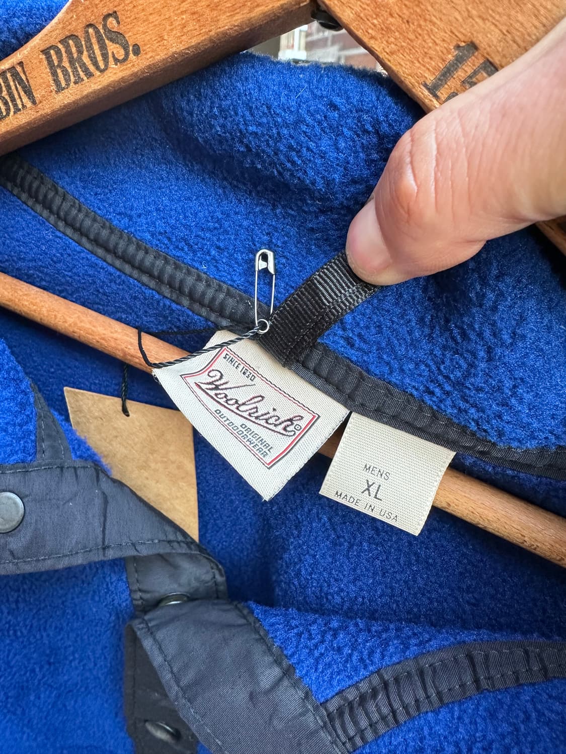 90s 울리치 신칠라 스낵티 후리스 풀오버 made in usa 상품이미지8