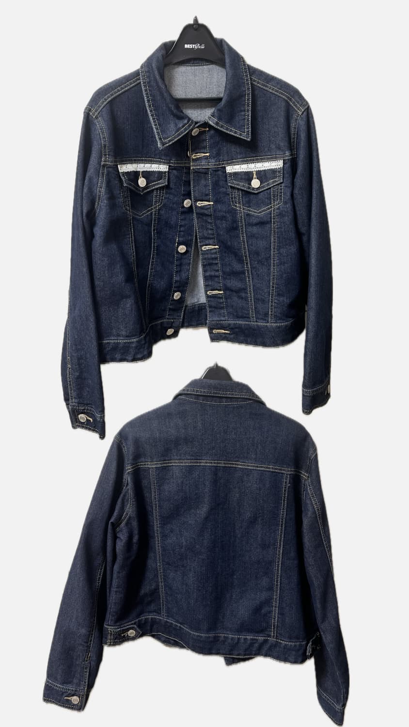 빈티지 데님 자켓 청자켓 여성 상품이미지1