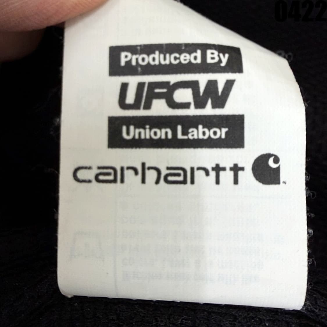 CARHARTT 후드 집업 자켓 S 0422 상품이미지9