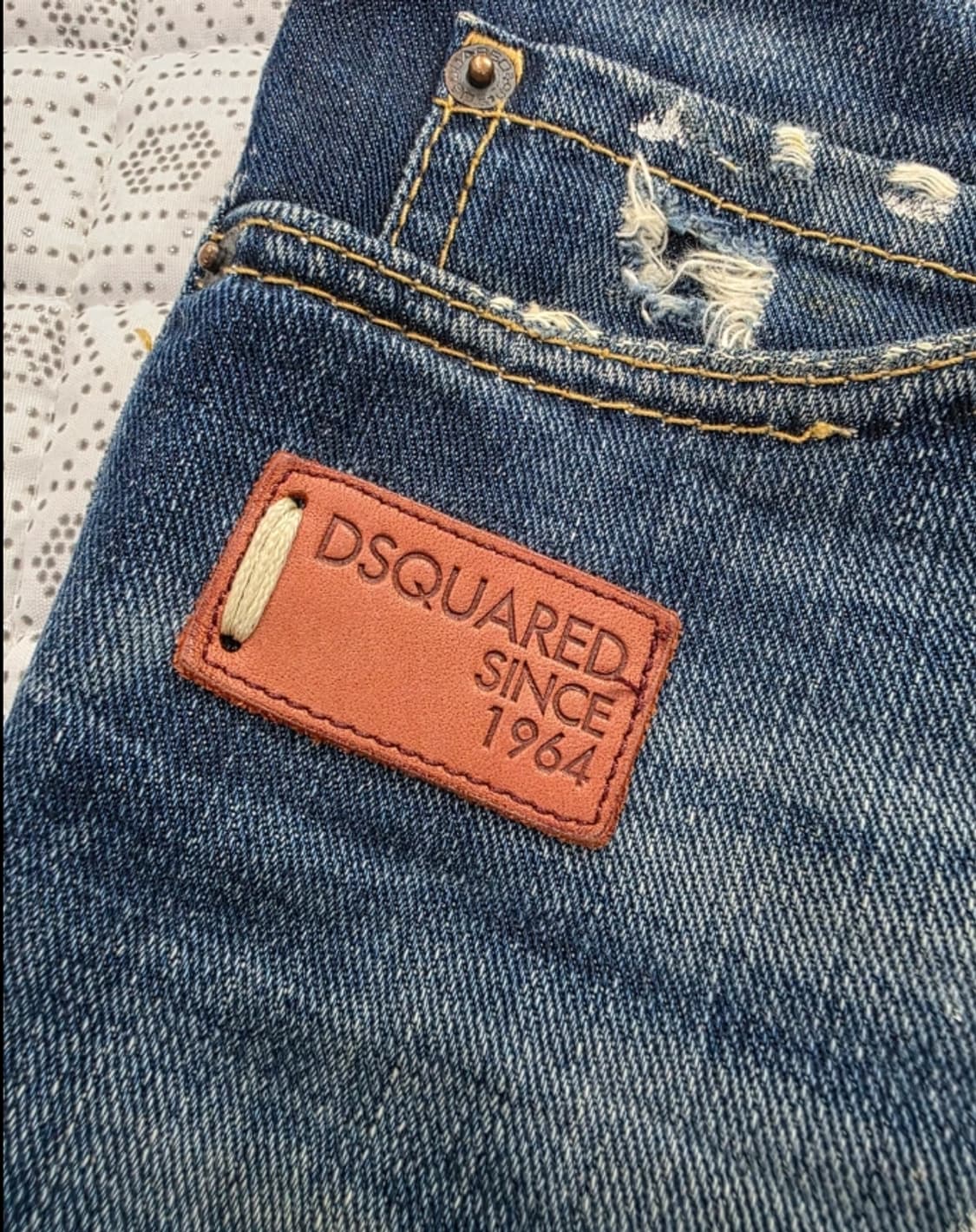 디스퀘어드2 데미지 청바지 50 상품이미지4