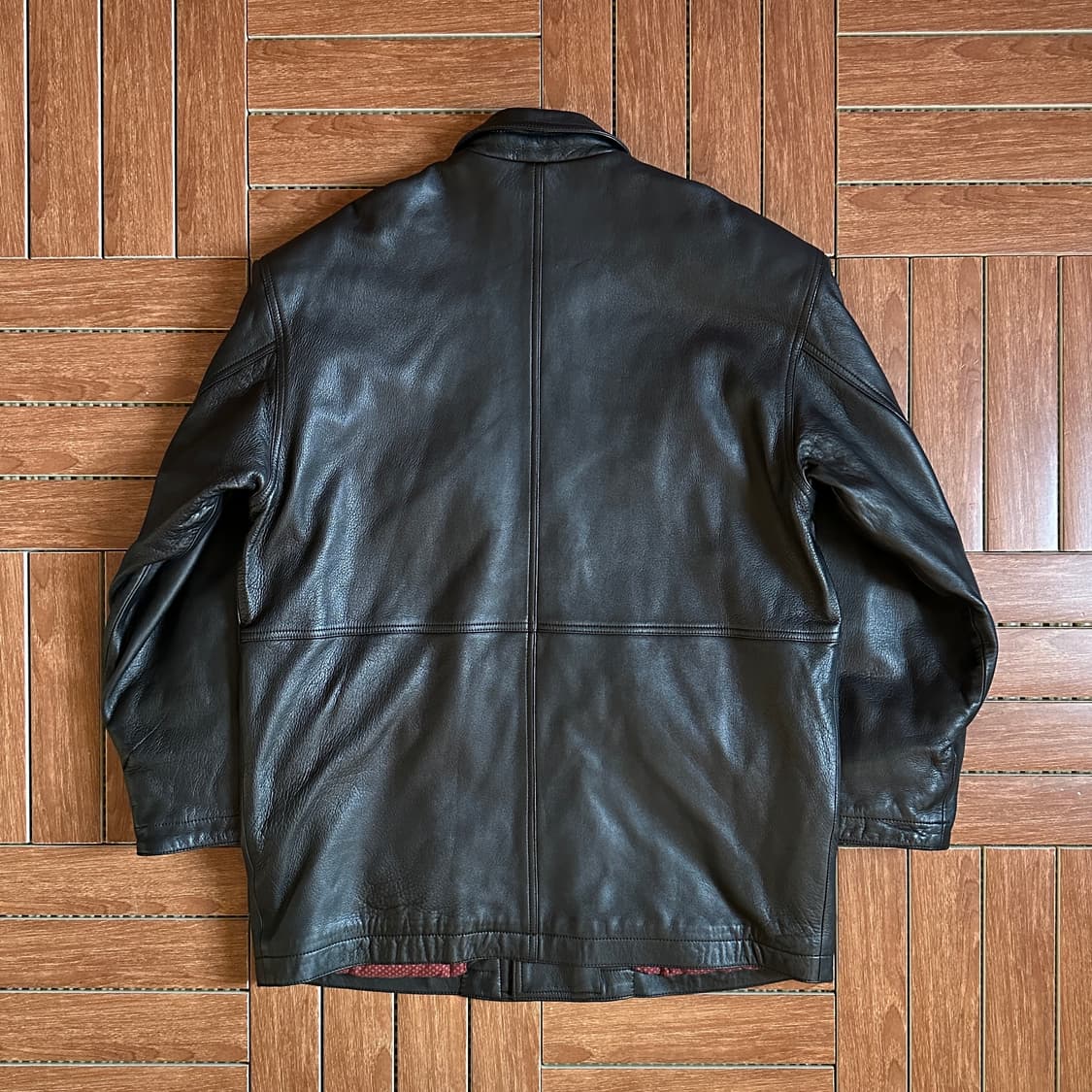 90’s Marelli sheepskin leather car coat 상품이미지2