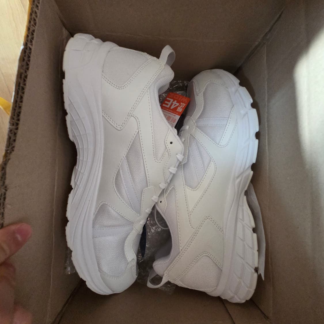 던롭 남성 운동화 볼넓은 워킹화 290 4E 상품이미지5