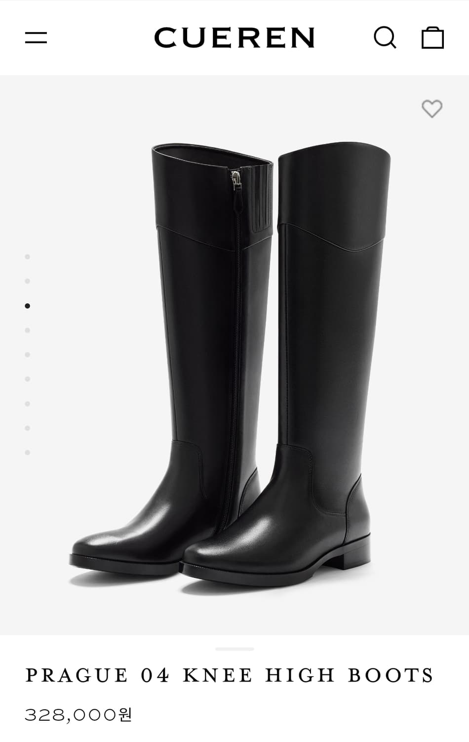 쿠에른 프라하 04 부츠 블랙  상품이미지1