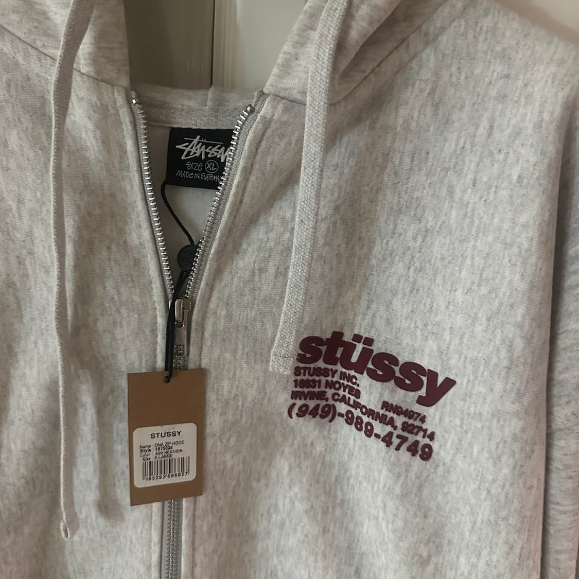 [XL]스투시 DNA 후드집업 상품이미지4