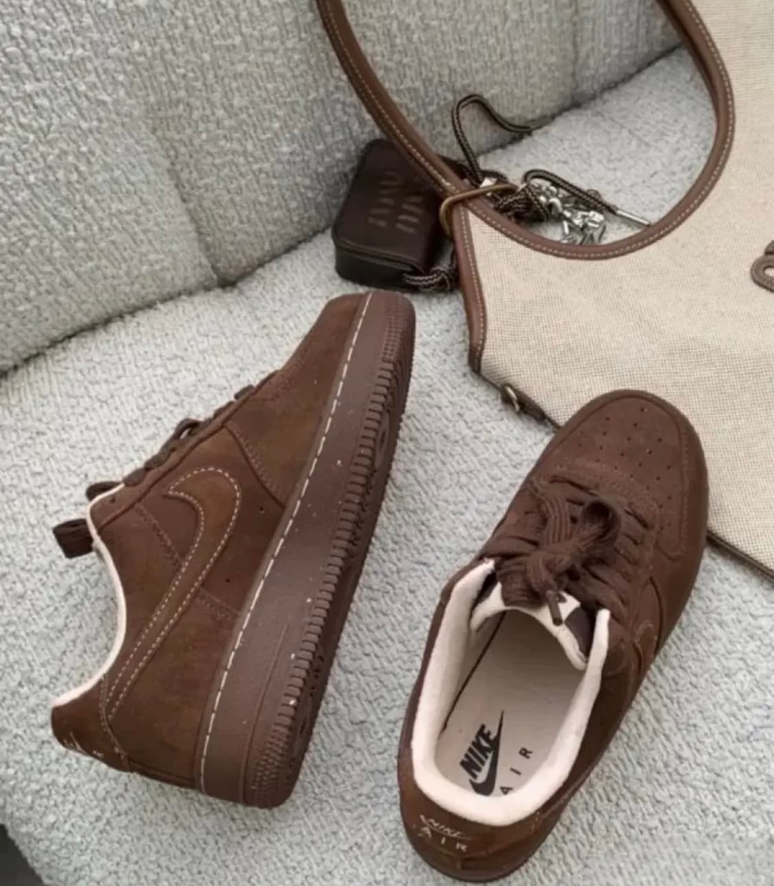 나이키 에어포스 1 '07 카카오 와우 (새상품) 상품이미지2