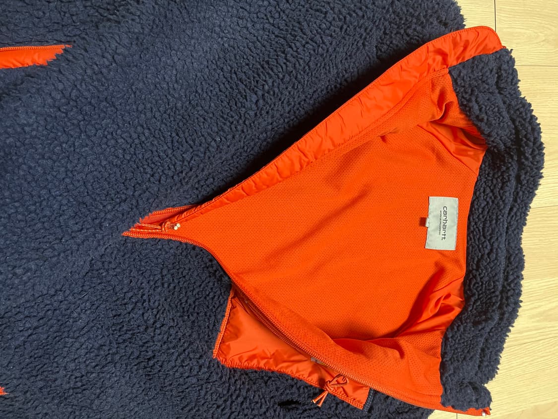 칼하트 플리스 뽀글이 집업 상품이미지9