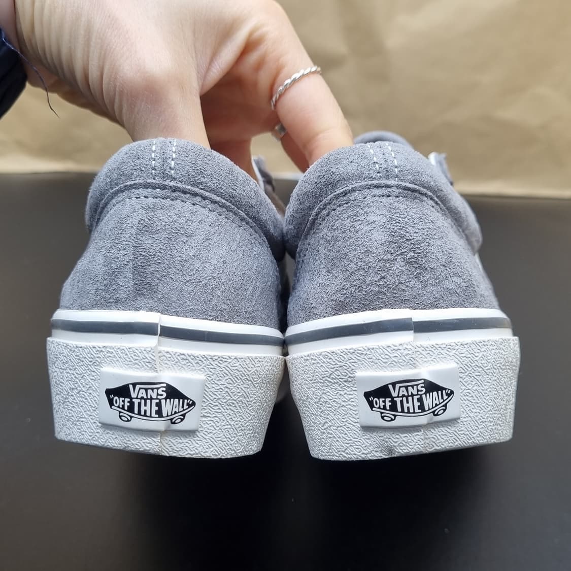 반스 올드스쿨 스웨이드 플랫폼 스니커즈245 상품이미지4