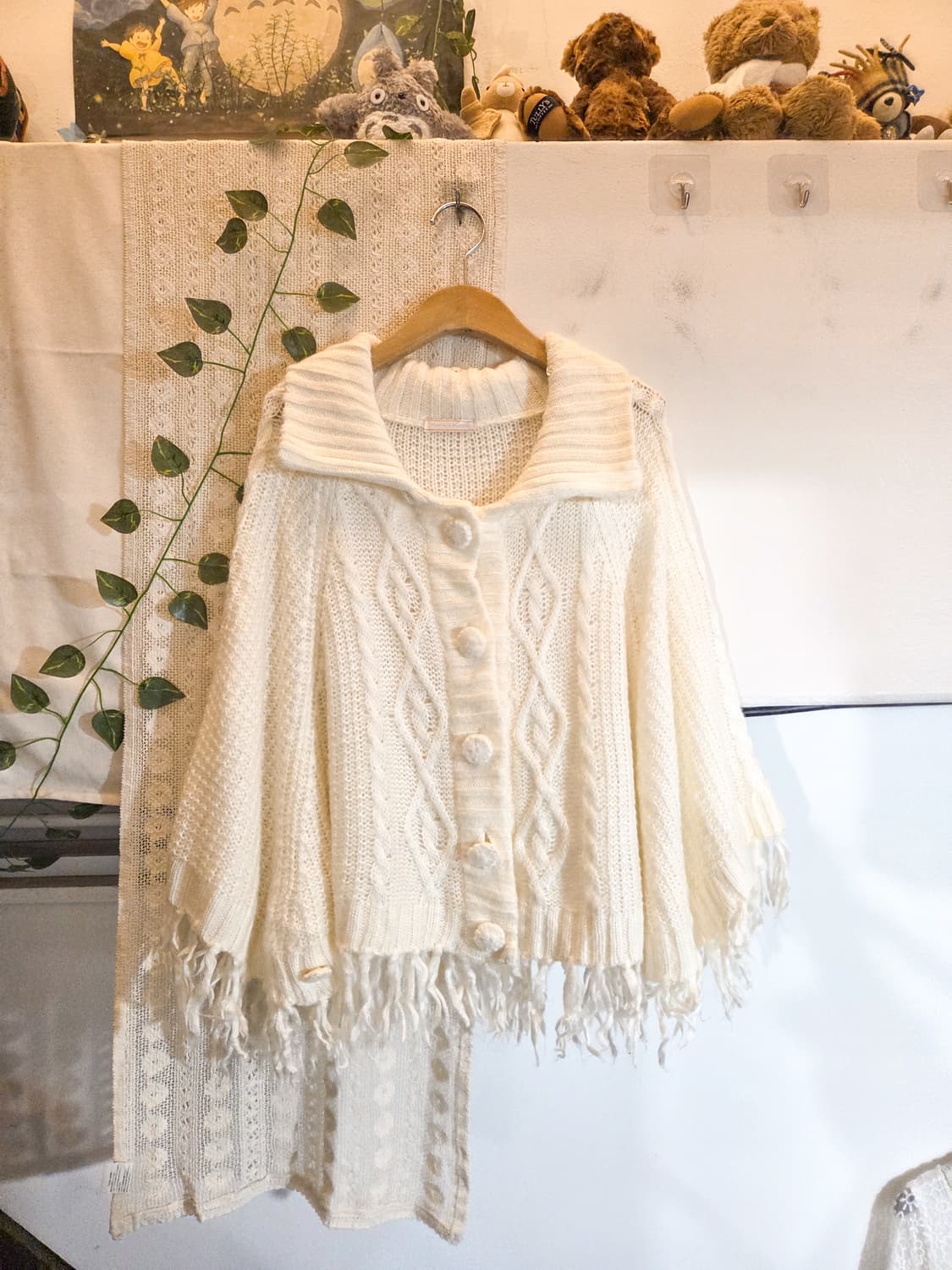 퓨어 케이프 가디건 상품이미지1