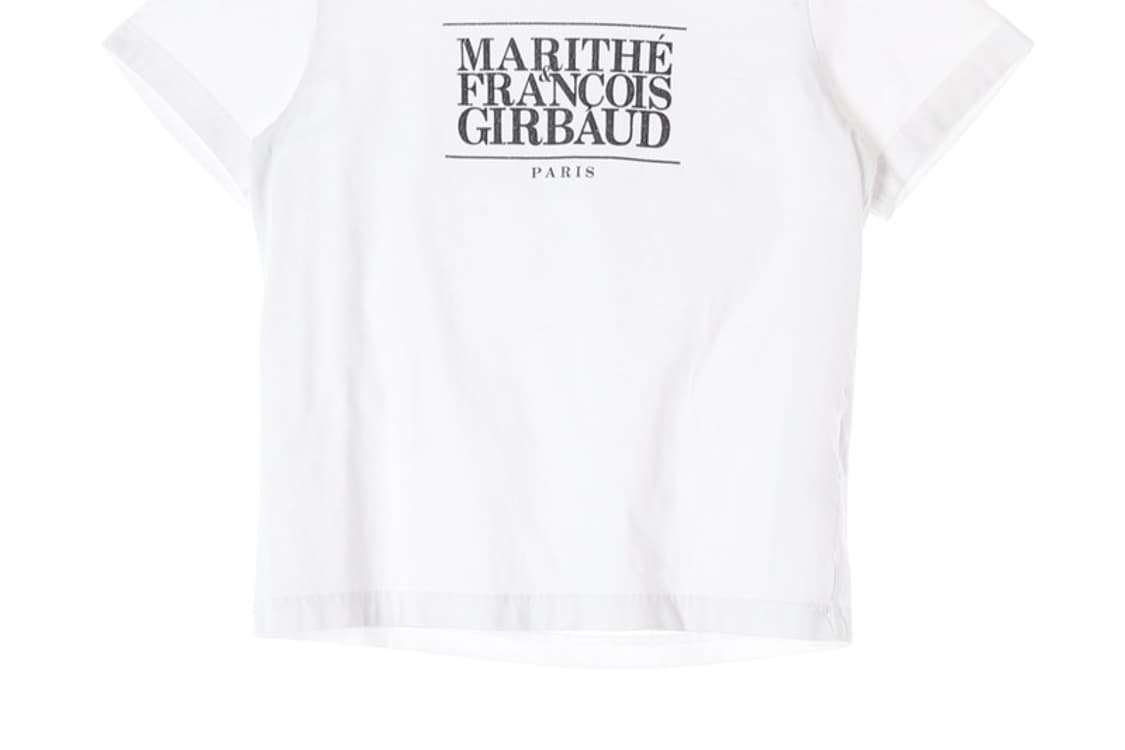 마리떼 프랑소와 저버 클래식 로고 반팔 티셔츠 화이트 S 상품이미지4