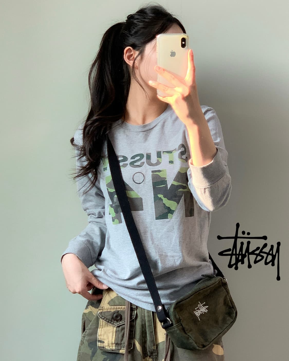 스투시 워시드 크로스백 상품이미지2