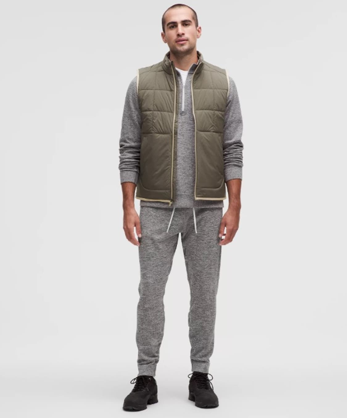 룰루레몬 엔지니어드 웜스 조거팬츠M/멜란지그레이 상품이미지1