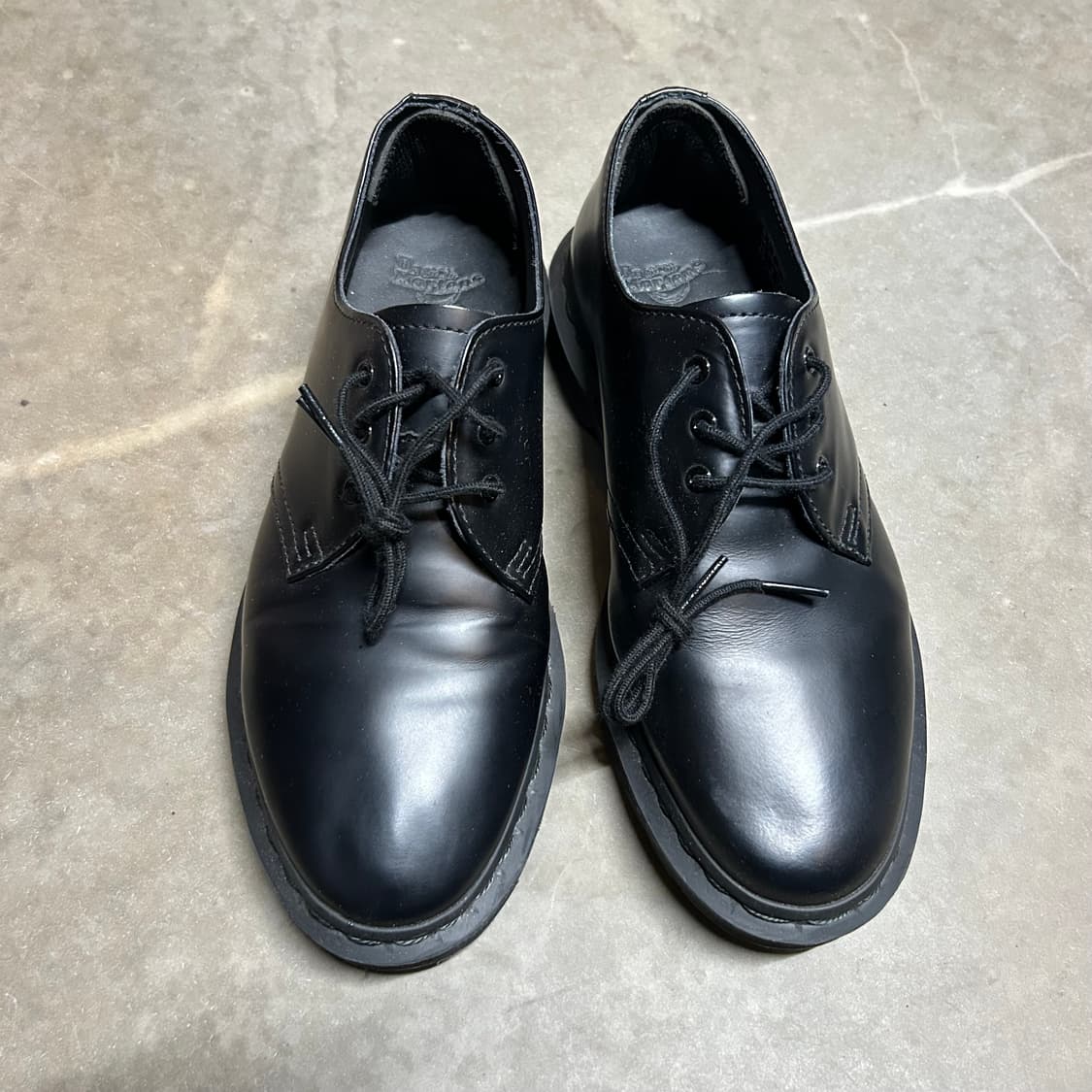 250) 닥터마틴 1461 모노 블랙 구두 더비슈즈 상품이미지2