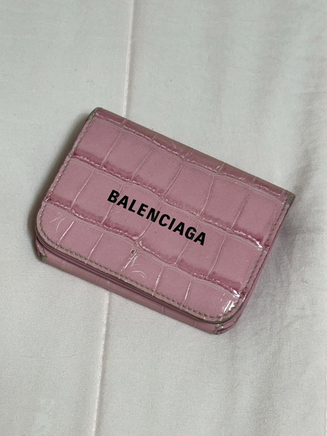 발렌시아가 핑크 미니지갑 상품이미지2