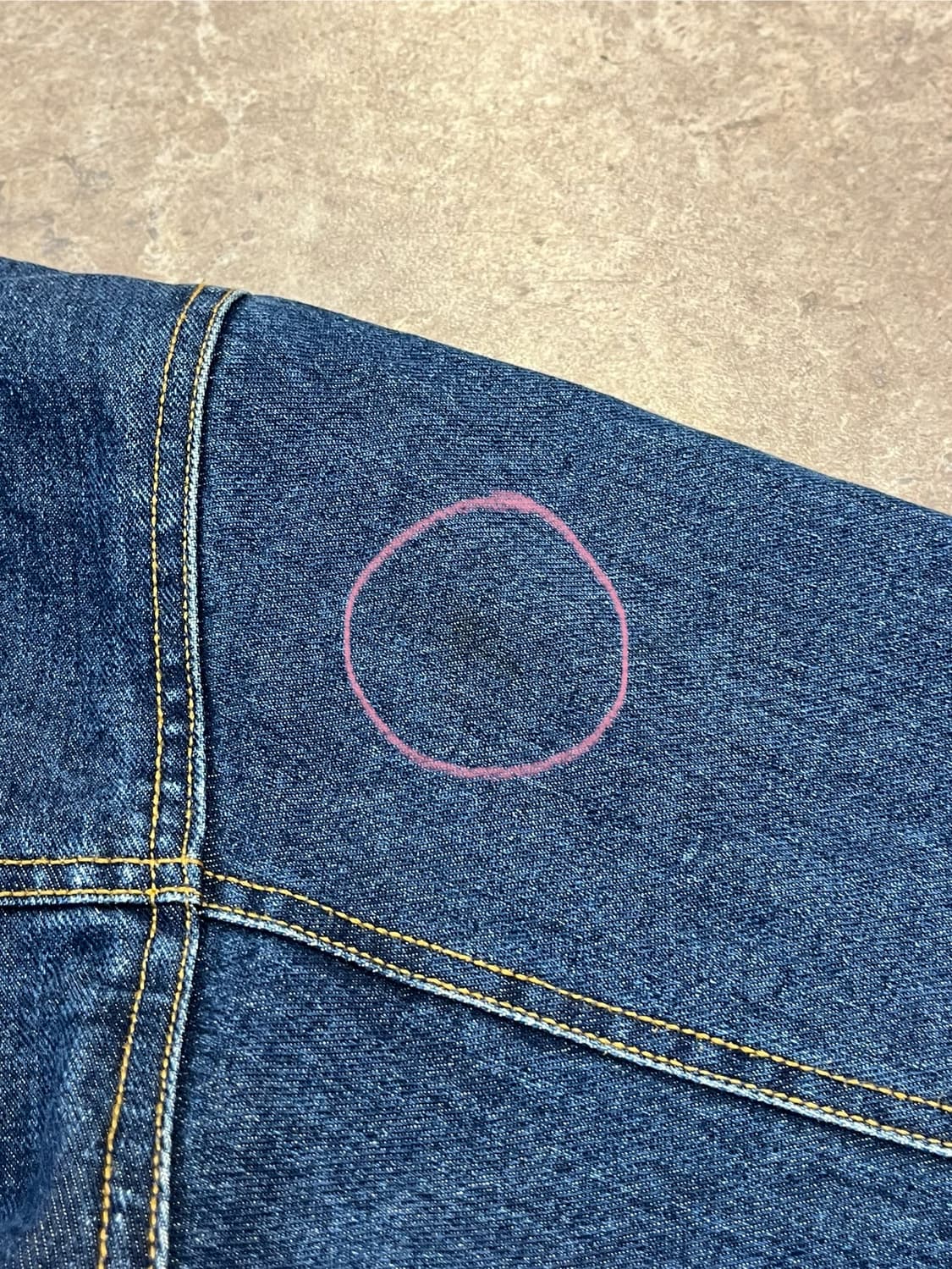 빈티지 1492miles 데님 양털 후드 자켓 100 #csz2847 상품이미지9