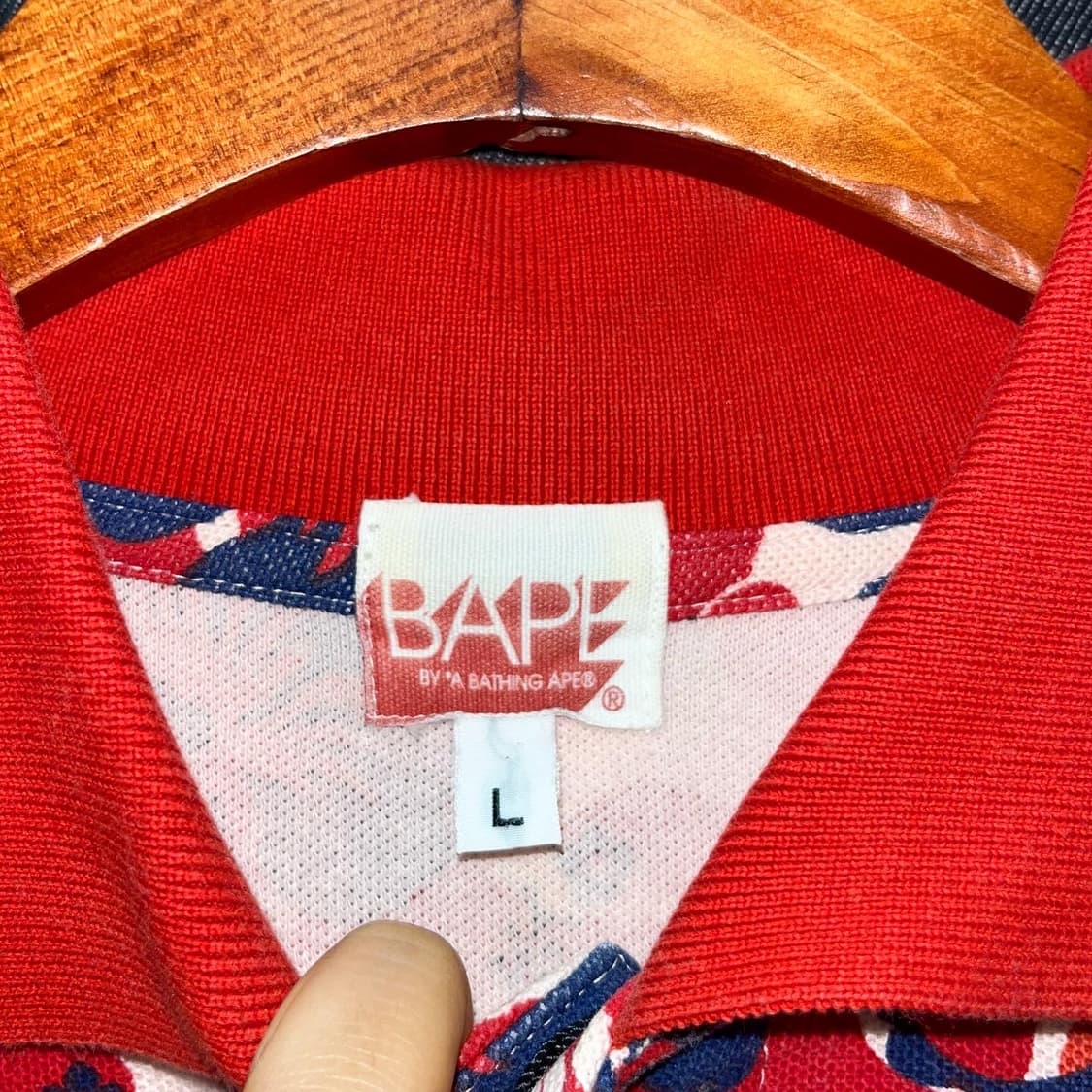 Bape Bathing Ape Red Camouflag 상품이미지3