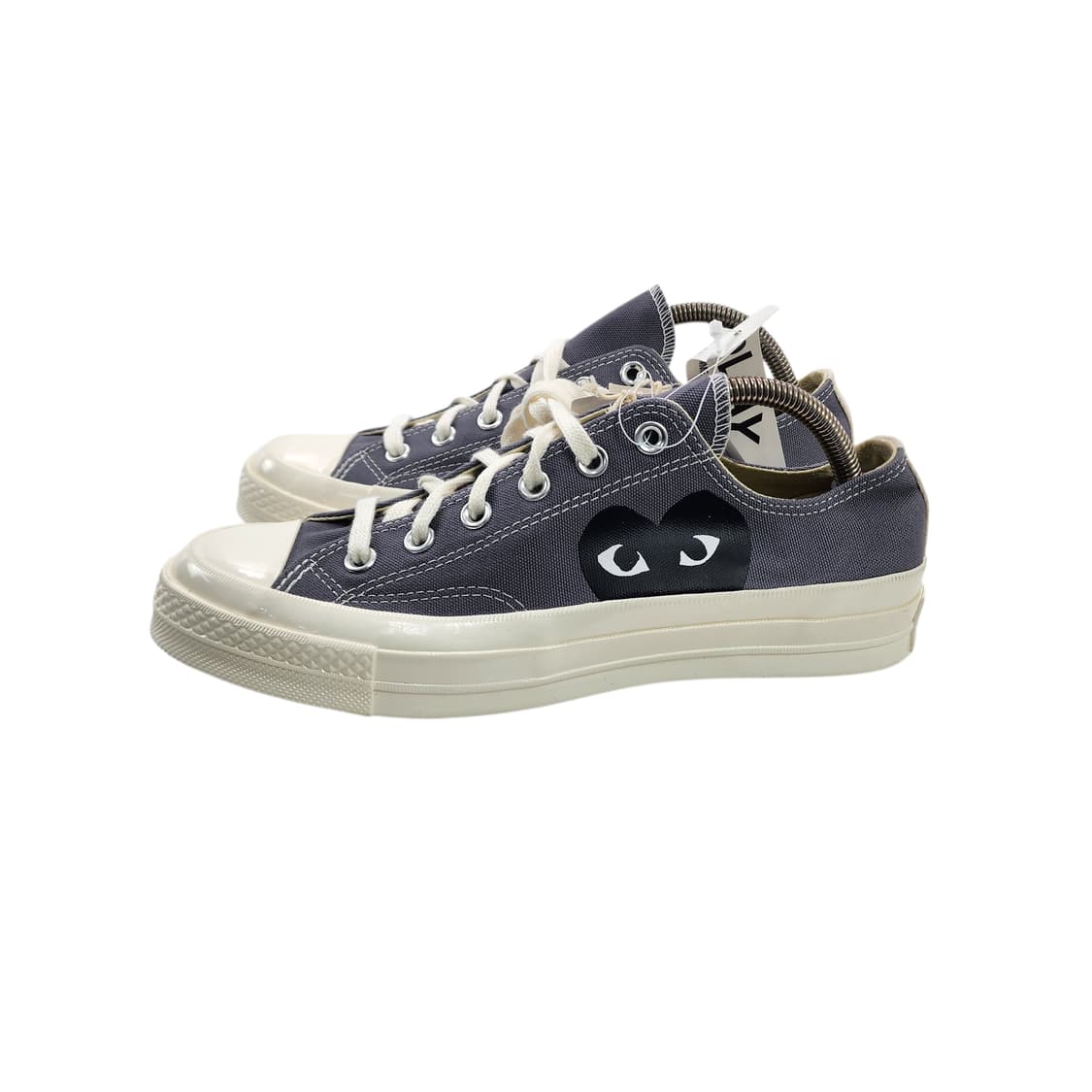 [255]꼼데가르송 X 컨버스 척 70 스틸 그레이 로우 상품이미지5