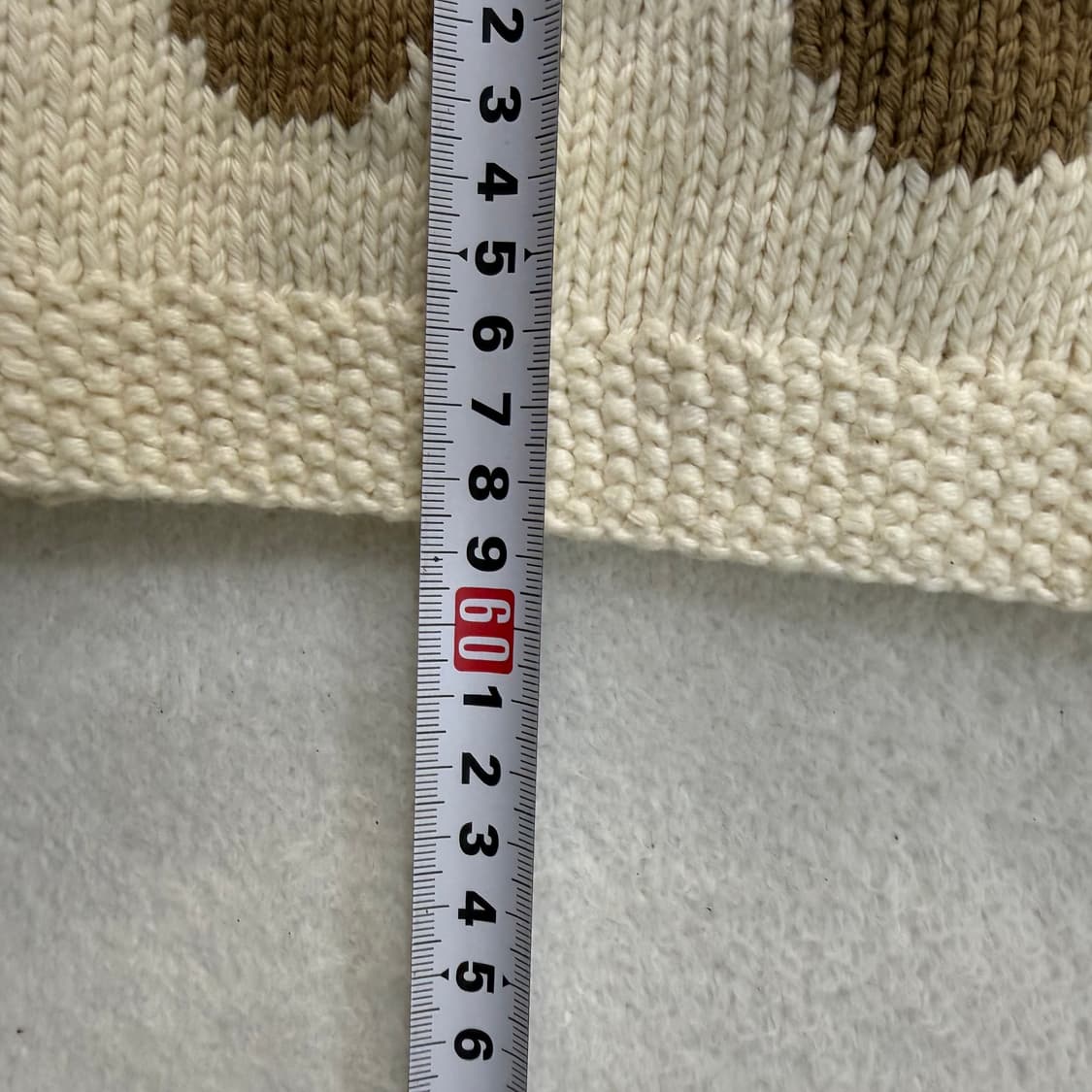 실측확인 빈티지 캣츠 로고 니트 가디건 0413T 상품이미지6