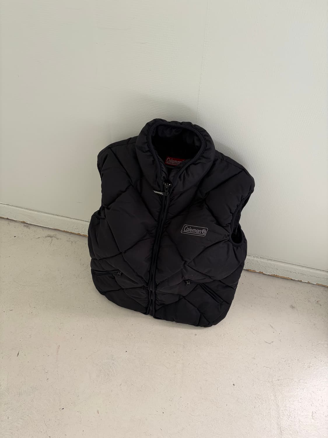 Coleman 콜맨 빈티지 조끼패딩 S 상품이미지9
