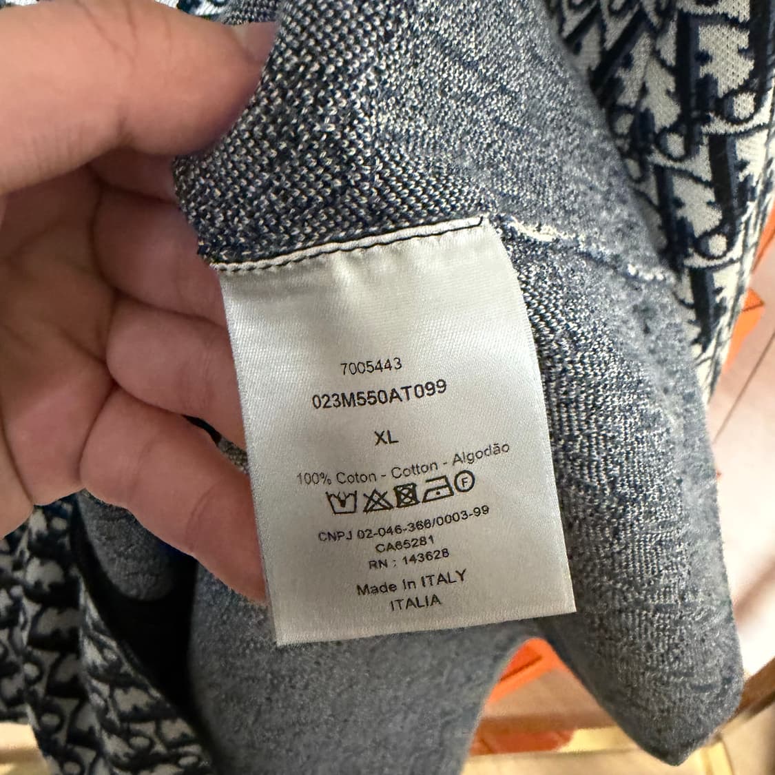 [XL사이즈]디올 오블리크 오버셔츠 자켓 상품이미지3