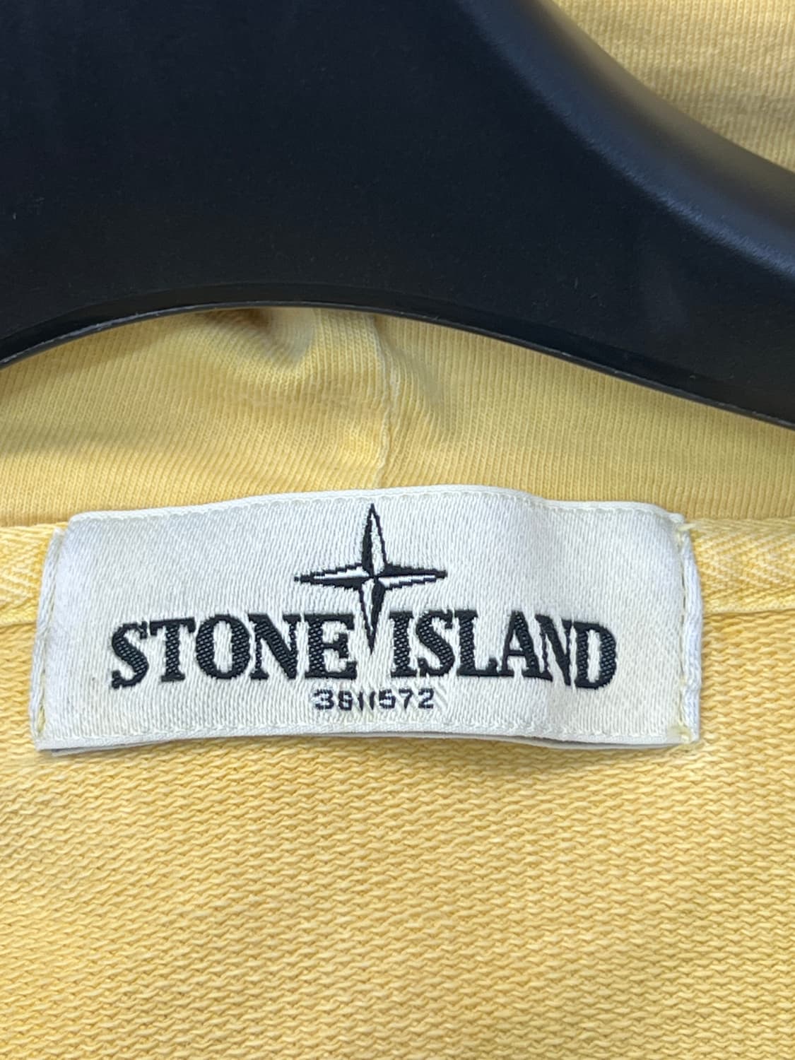 스톤아일랜드 와펜 옐로우 워싱 후드집업 상품이미지6