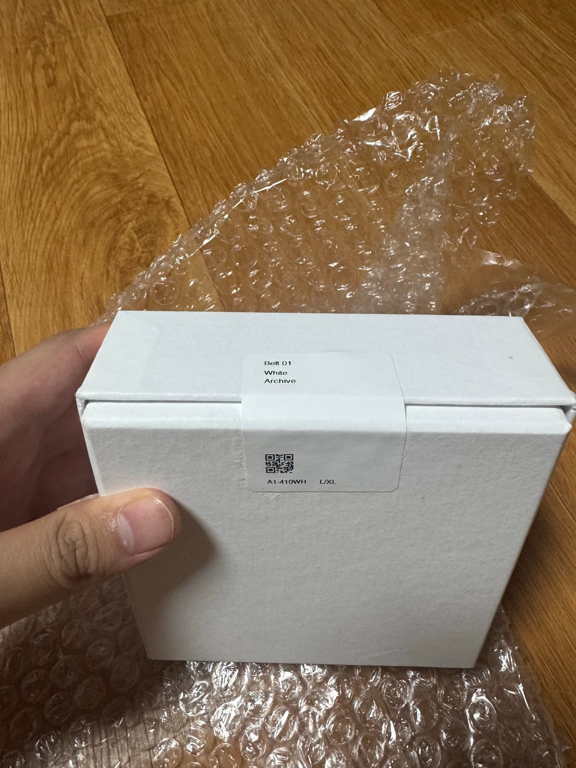 포스트 아카이브 팩션 벨트 01 화이트  상품이미지2