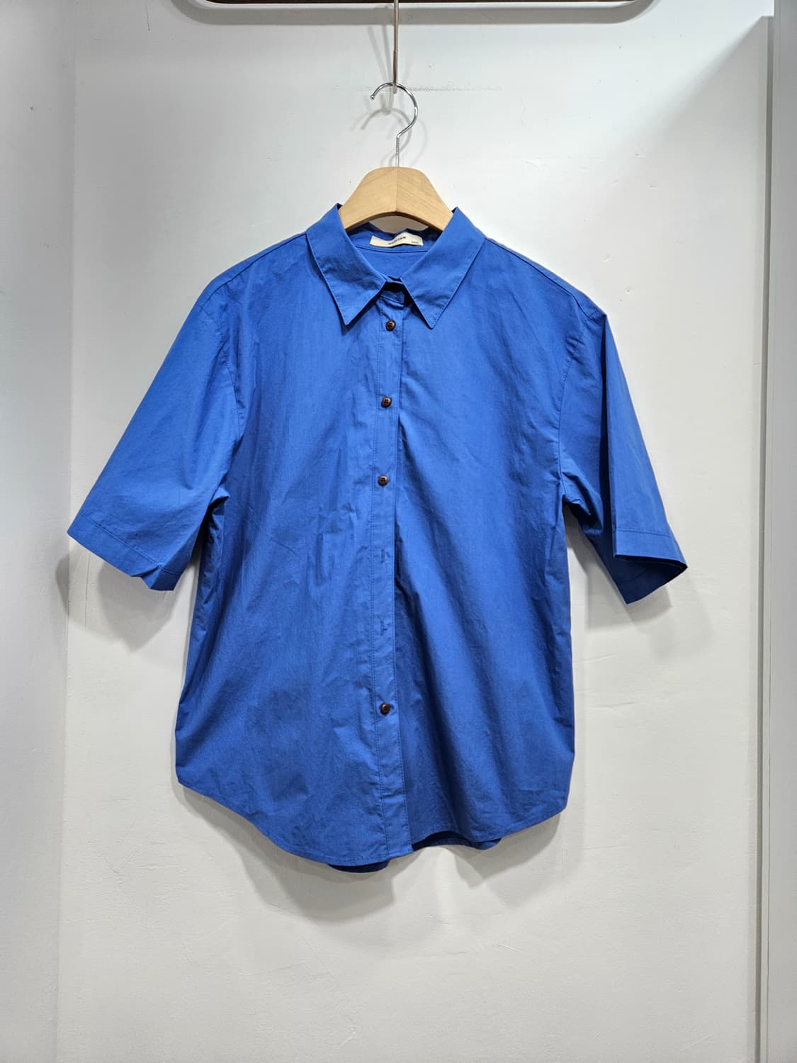 Wearraw 파랑 반팔 셔츠 상품이미지1