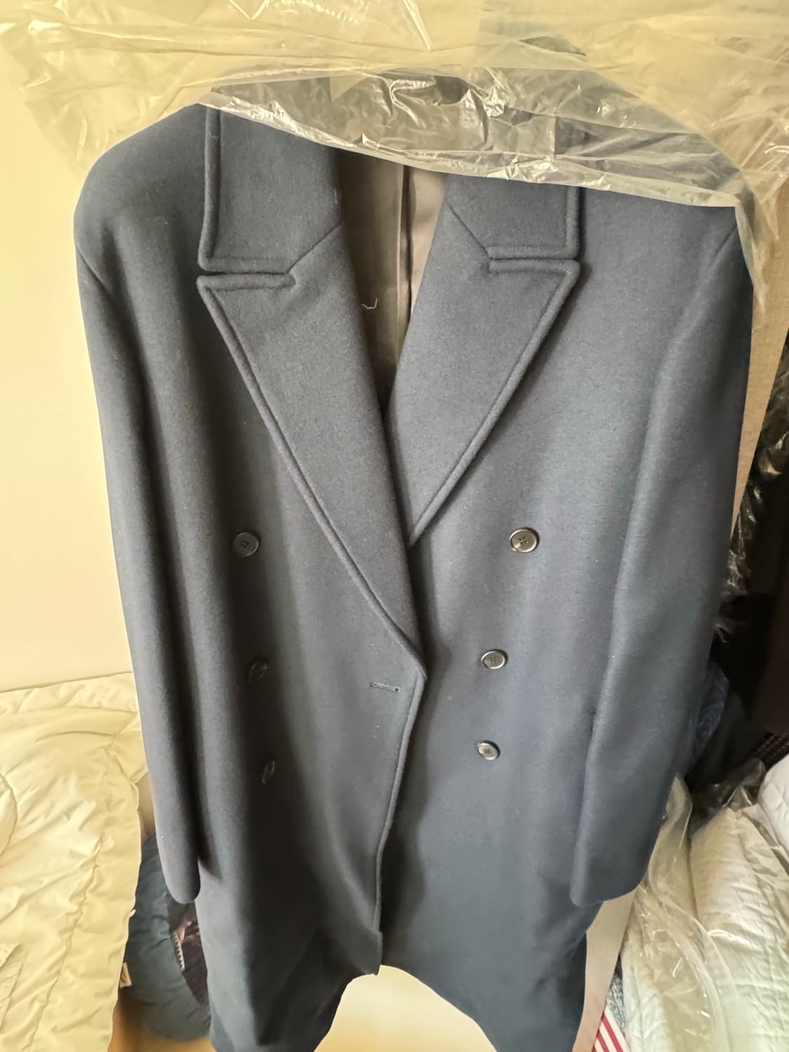 쿠어 coor mtr 롱코트 터콰이즈 S 상품이미지3