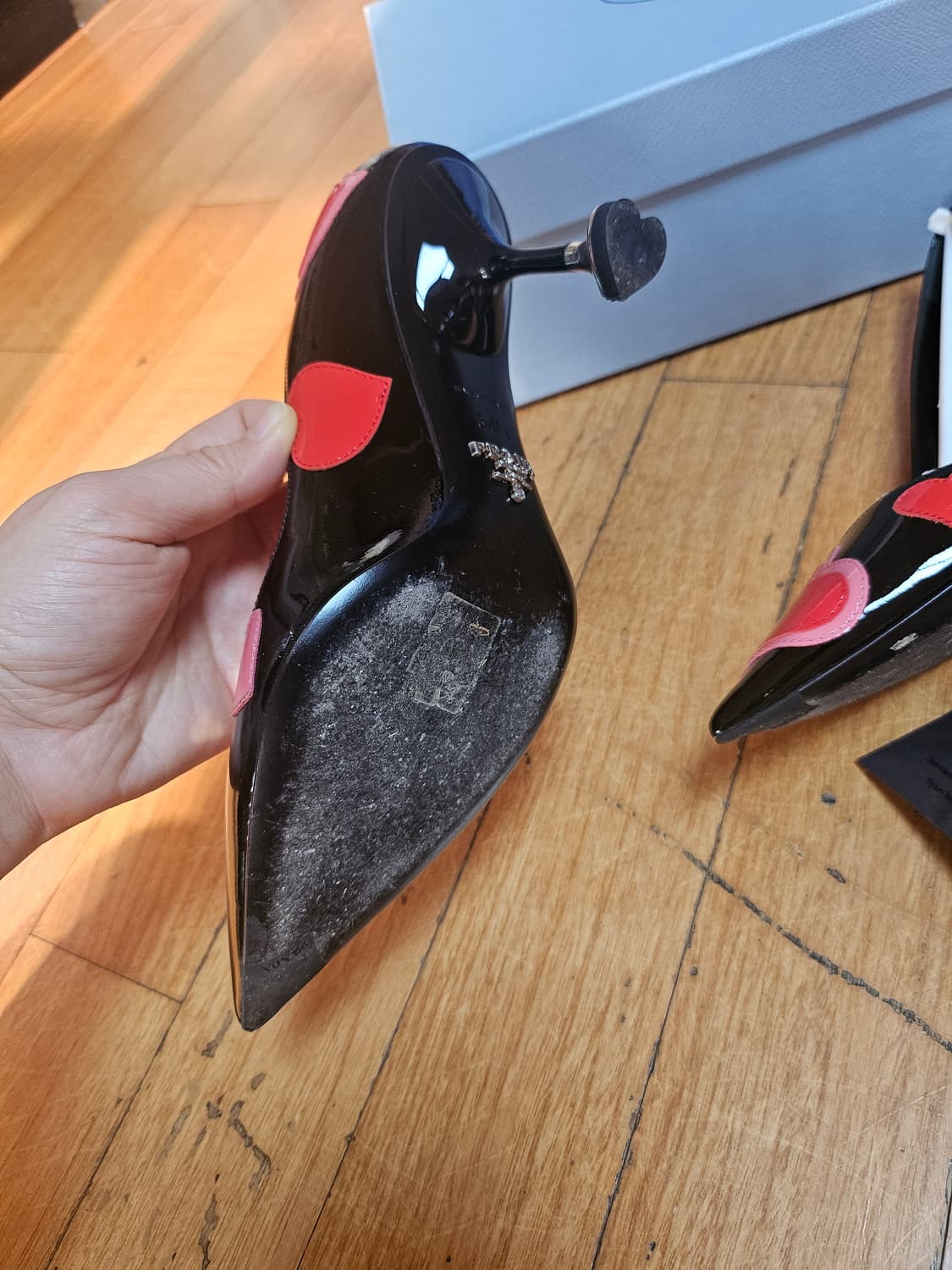 프라다 구두 프라다여성하이힐 상품이미지6