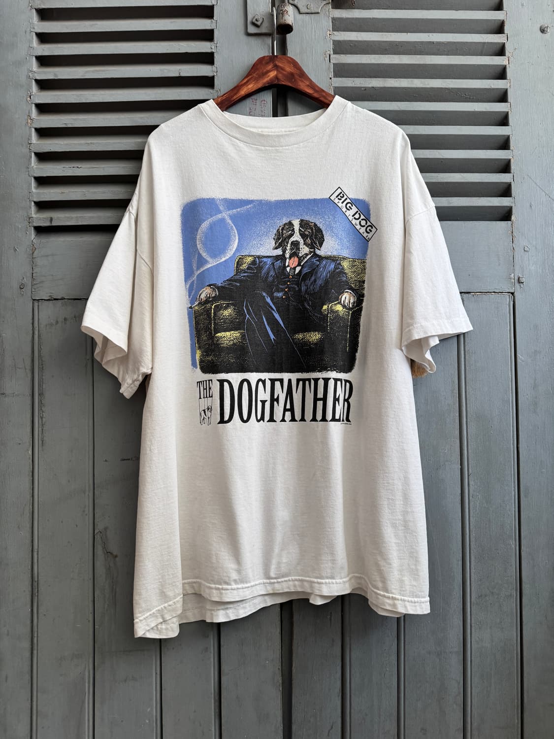 [2XL]BIG DOGS USA THE DOGFATHER 프린팅 티셔츠 상품이미지2