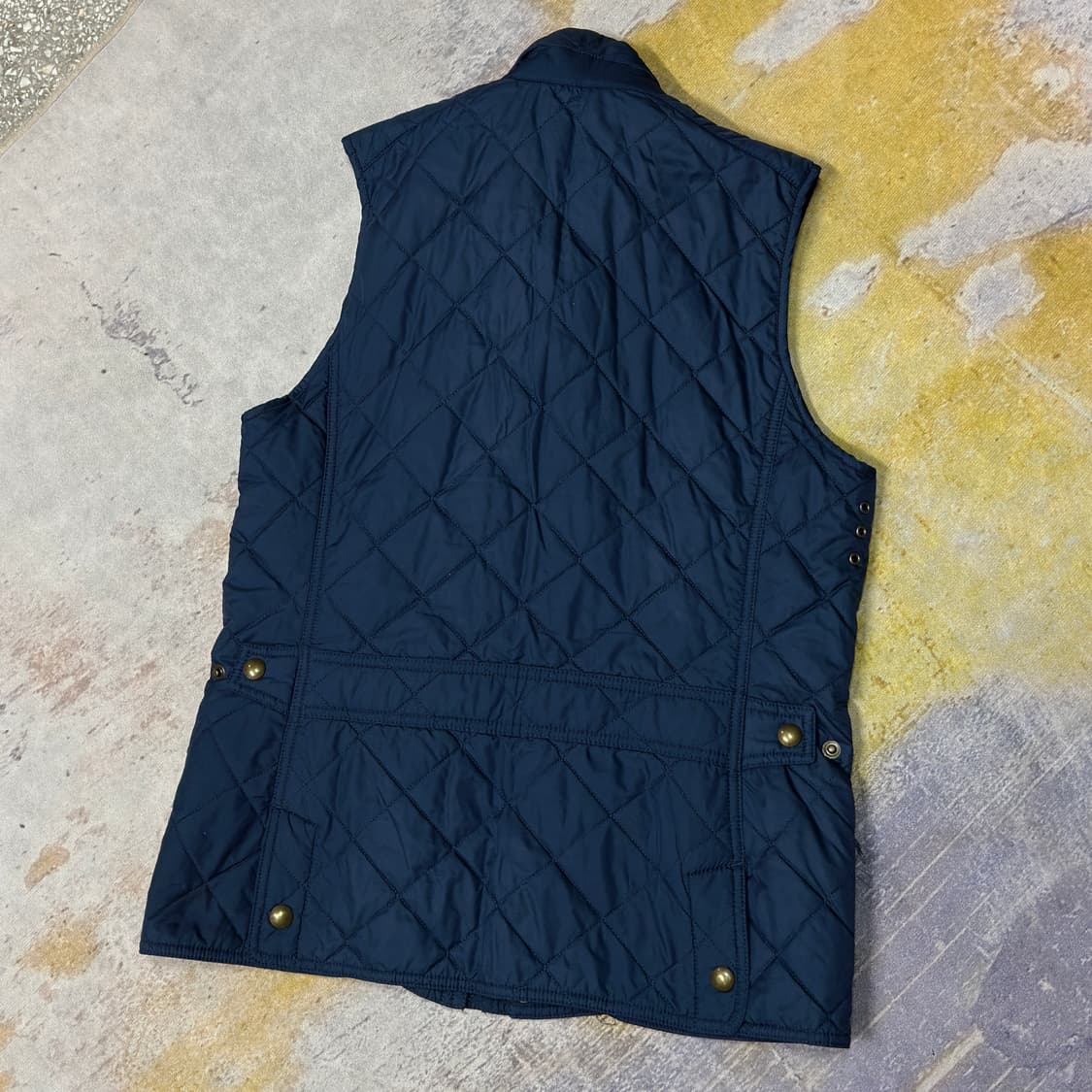 폴로랄프로렌 퀄팅 조끼 네이비 상품이미지3