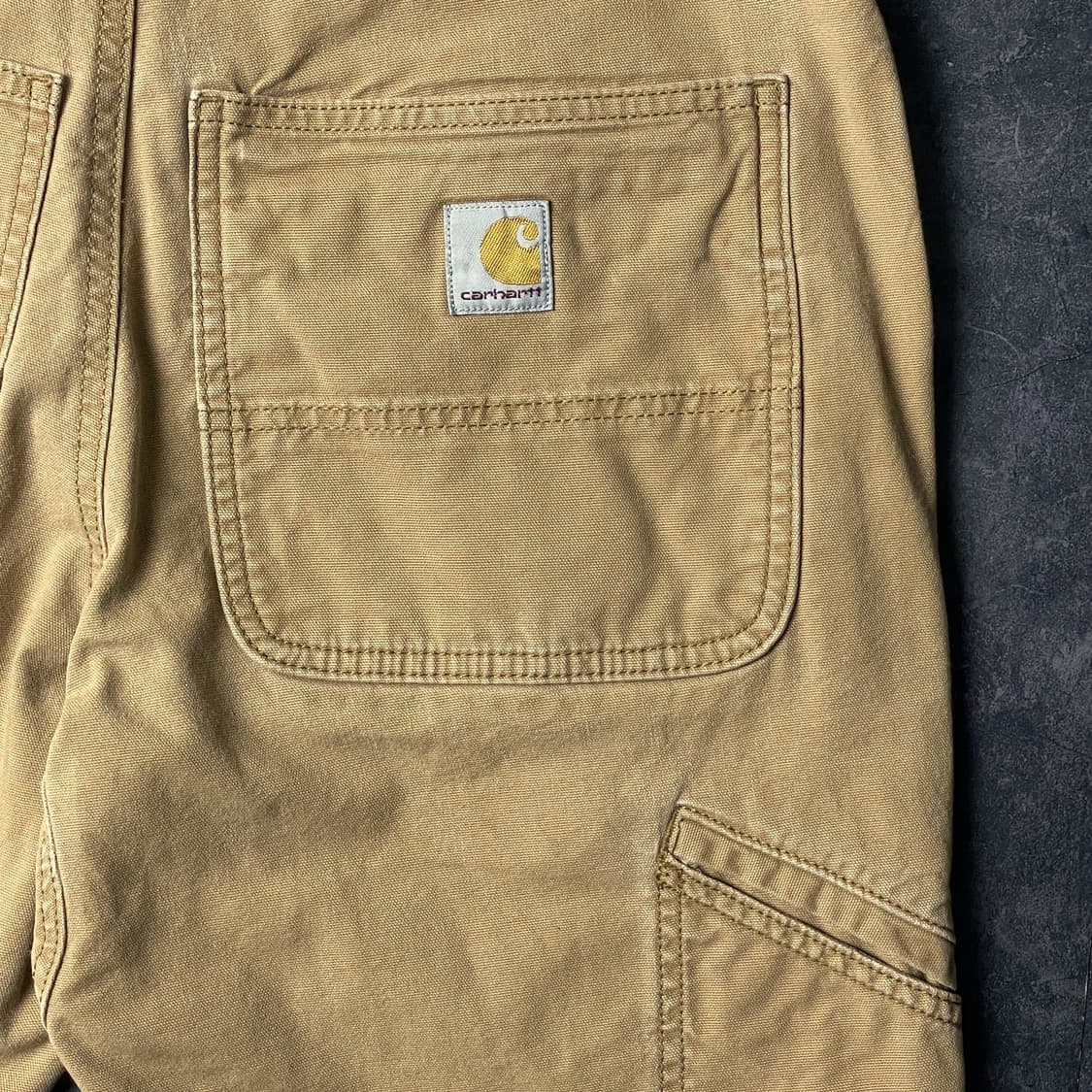 CARHARTT 칼하트BN2802 카멜 더블니 워크팬츠 A01115 상품이미지8
