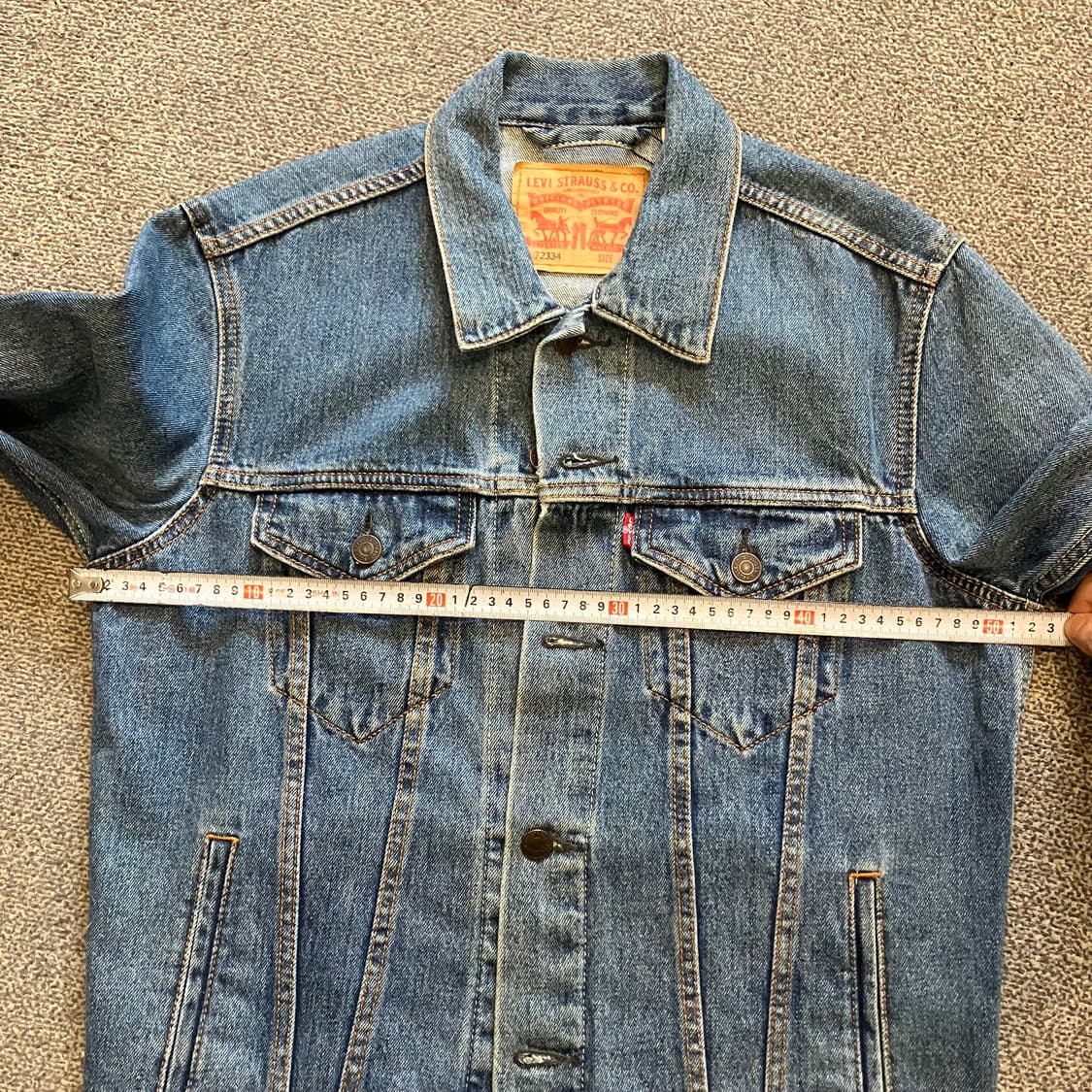 256 리바이스 데님 청자켓 상품이미지5