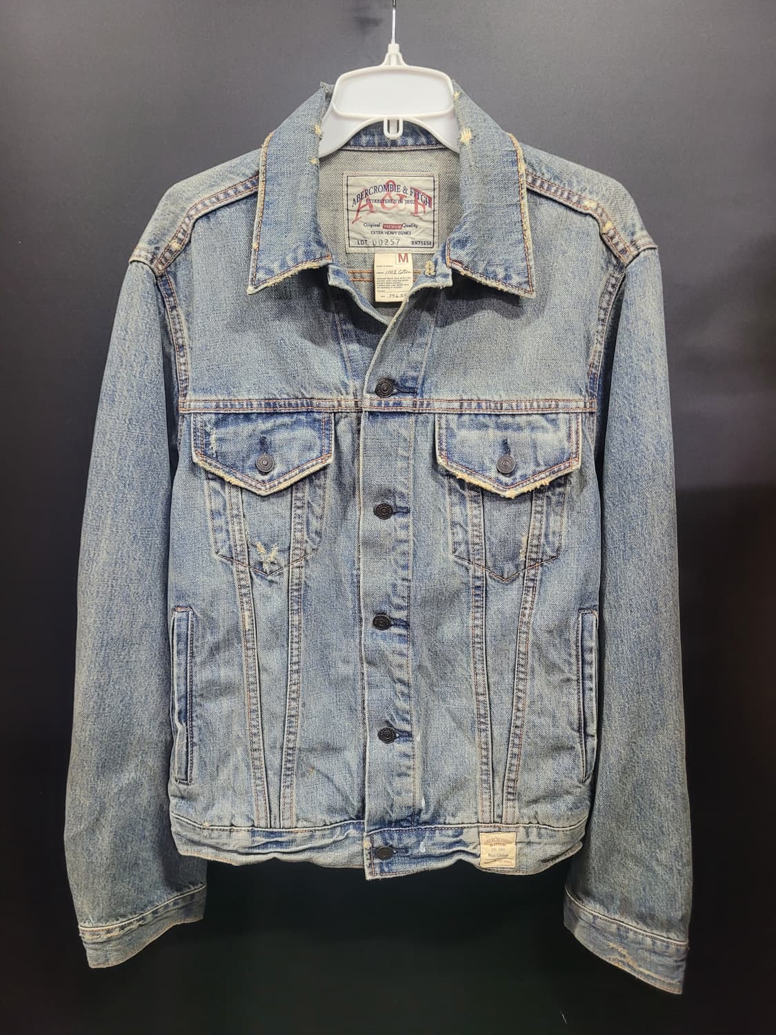 abercrombie 아베크롬비 빈티지 데님 트러커 자켓 상품이미지8