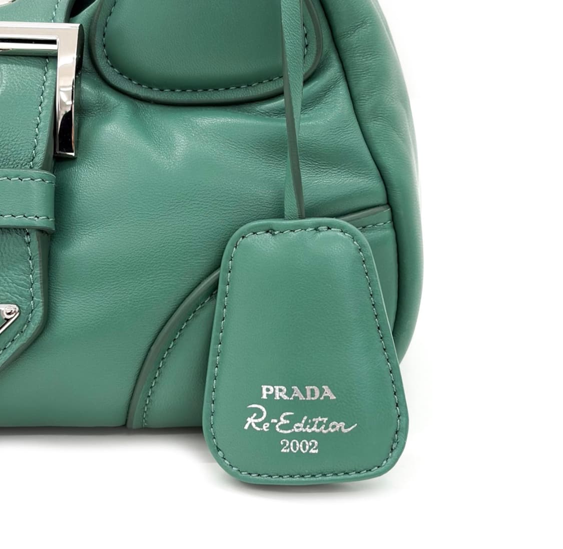 프라다 여성 문백 패딩 패디드 나파 레더 숄더백 크로스백 가방 망고 그린 상품이미지7