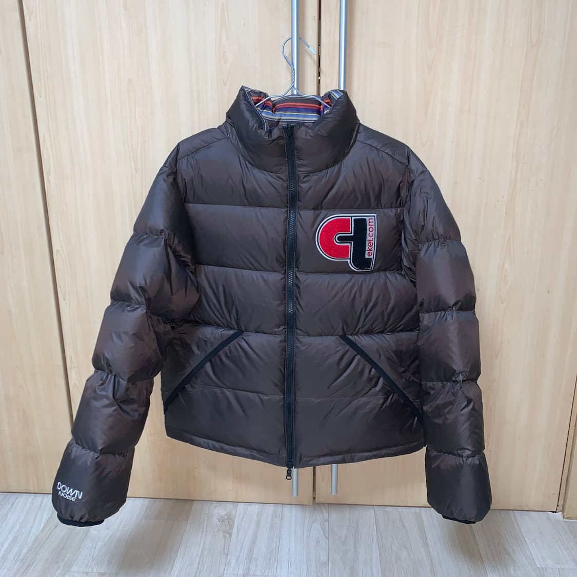 테켓 리버시블 패딩 브라운 S사이즈 상품이미지2