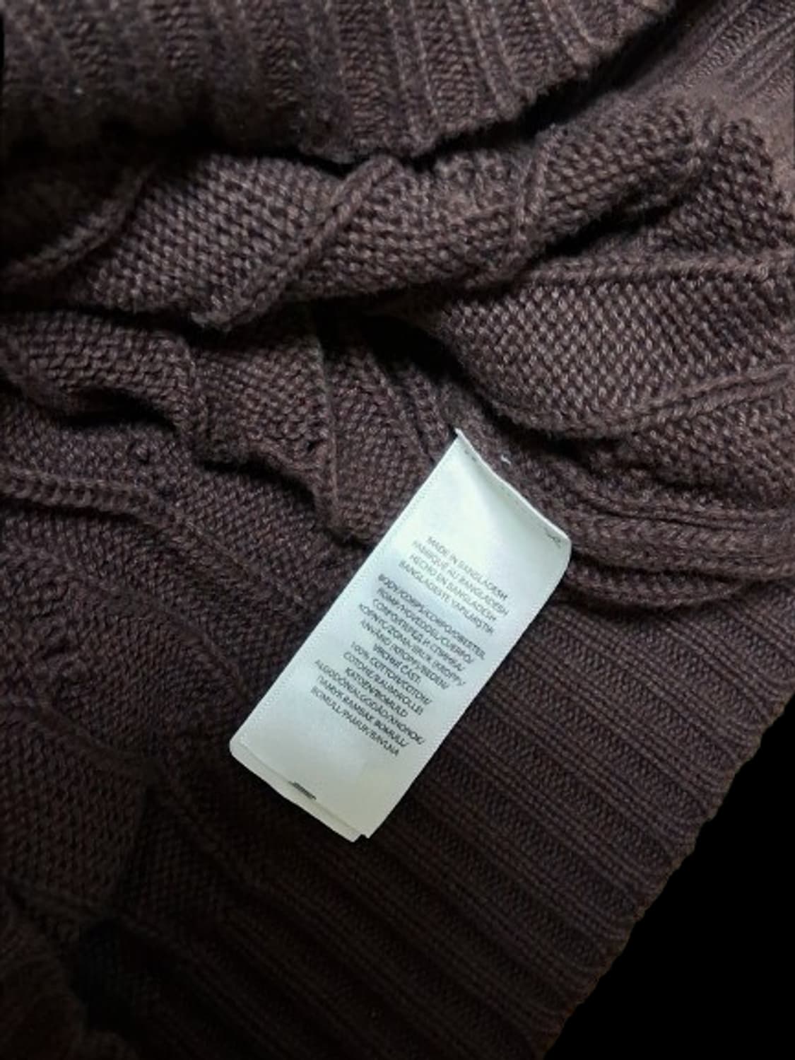 폴로 랄프 로렌 브라운 니트 상품이미지4