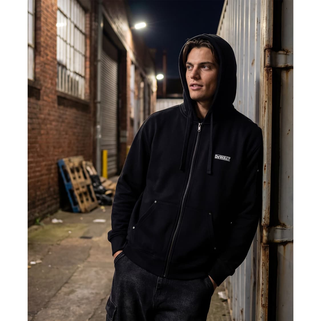 디월트헤리티지 | 툴포켓 후드집업 | 블랙 | 4 상품이미지8