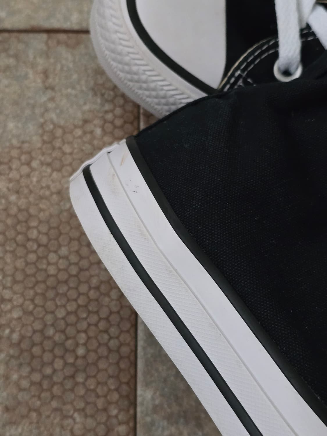 (220)컨버스 척테일러 올스타 하이 검흰  상품이미지8