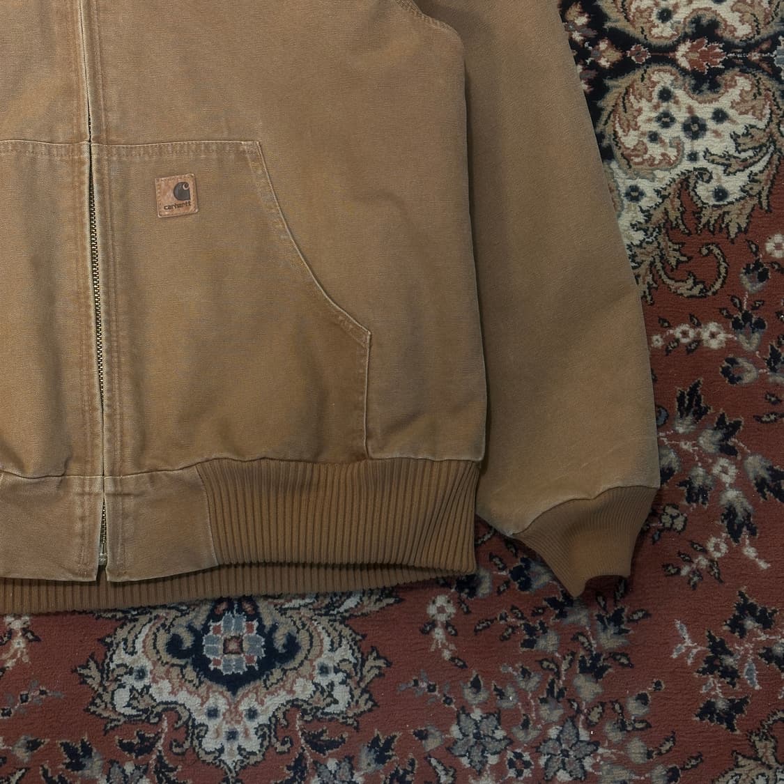 Carhartt 칼하트 j130 brn (XL-XXL) 브라운 액티브자켓 상품이미지4