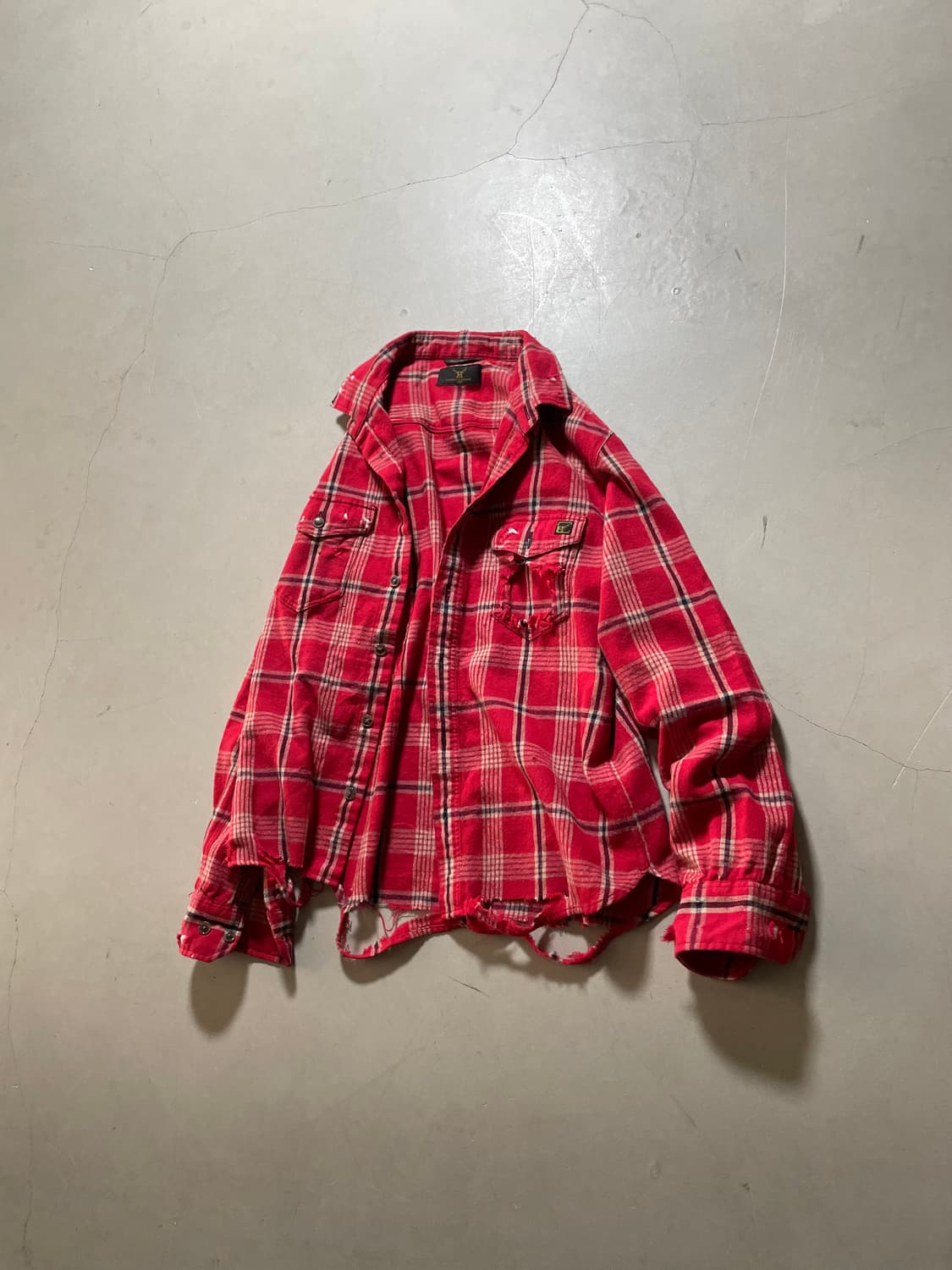  Griffin Hartland Distressed Check Flann 상품이미지1
