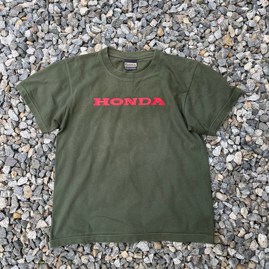 HONDA 빈티지 크롭바이커 반팔(실측확인) 상품이미지3