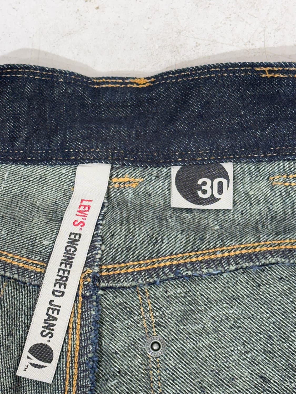 리바이스 진청 빈티지 엔지니어드 인디고 데님 팬츠 청바지 30 상품이미지7