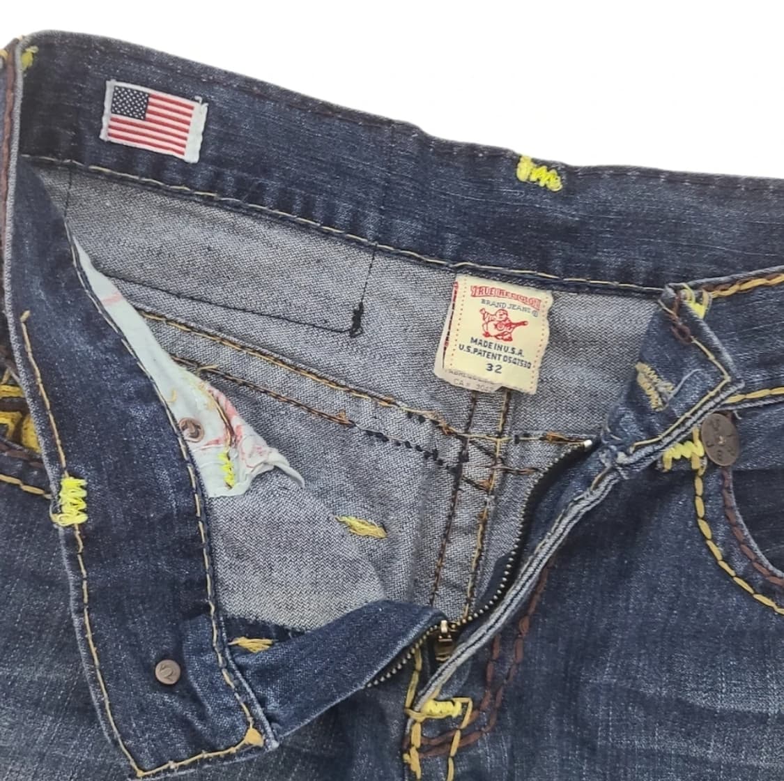 트루릴리젼 남성 데님 청바지 32 상품이미지3