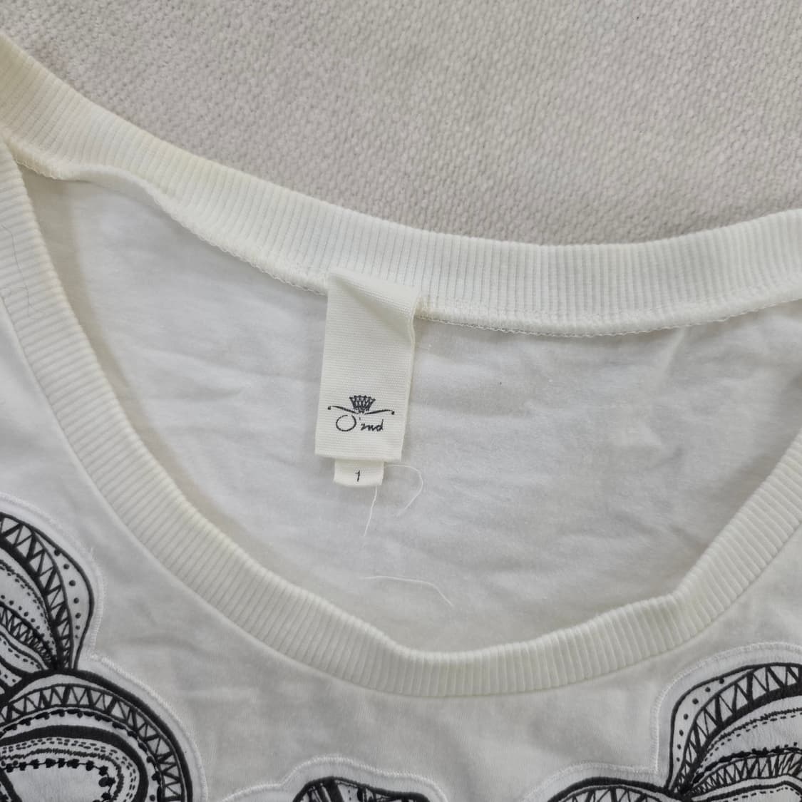 [실측확인] 빈티지 유니크 긴팔티 팔뚝살커버 1229J 상품이미지2