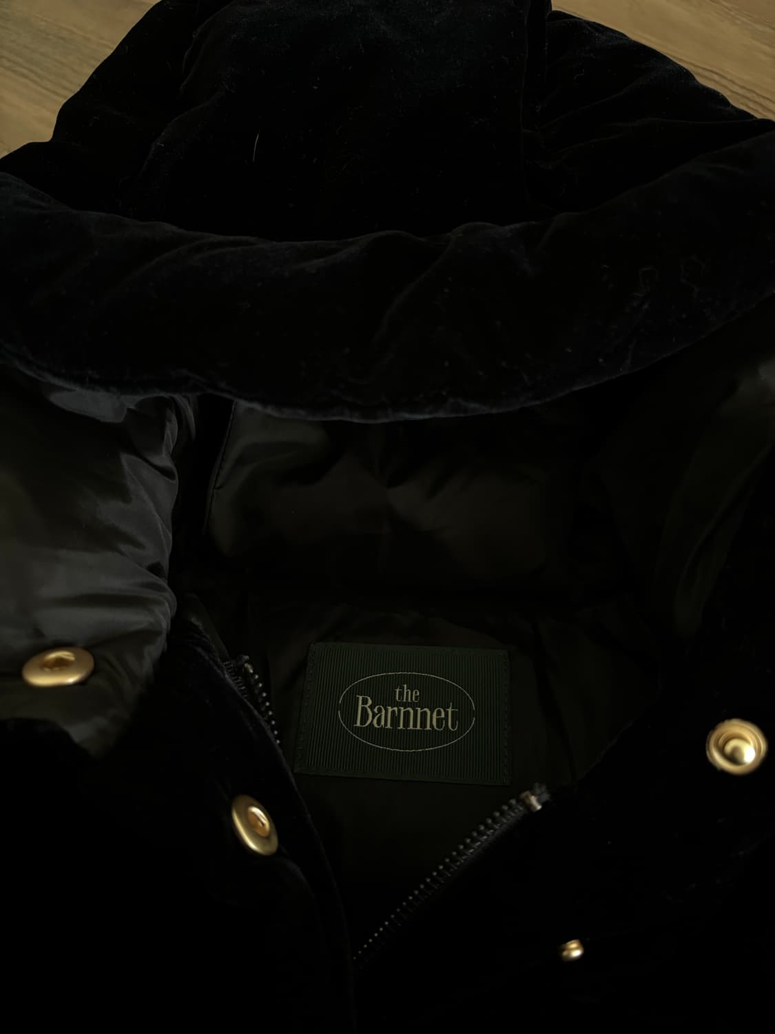 더바넷 벨벳 패딩 상품이미지3